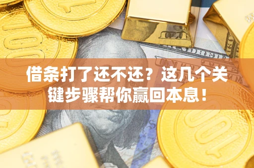 济南借条打了还不还？这几个关键步骤帮你赢回本息！