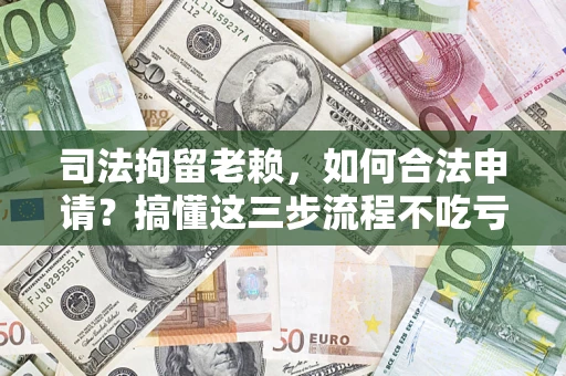 济南司法拘留老赖，如何合法申请？搞懂这三步流程不吃亏！