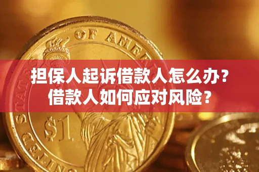 济南担保人起诉借款人怎么办？借款人如何应对风险？