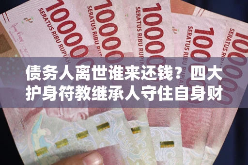 济南债务人离世谁来还钱？四大护身符教继承人守住自身财产